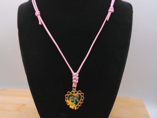 Flutter Heart Pendant – product view 2 by LV Homemade