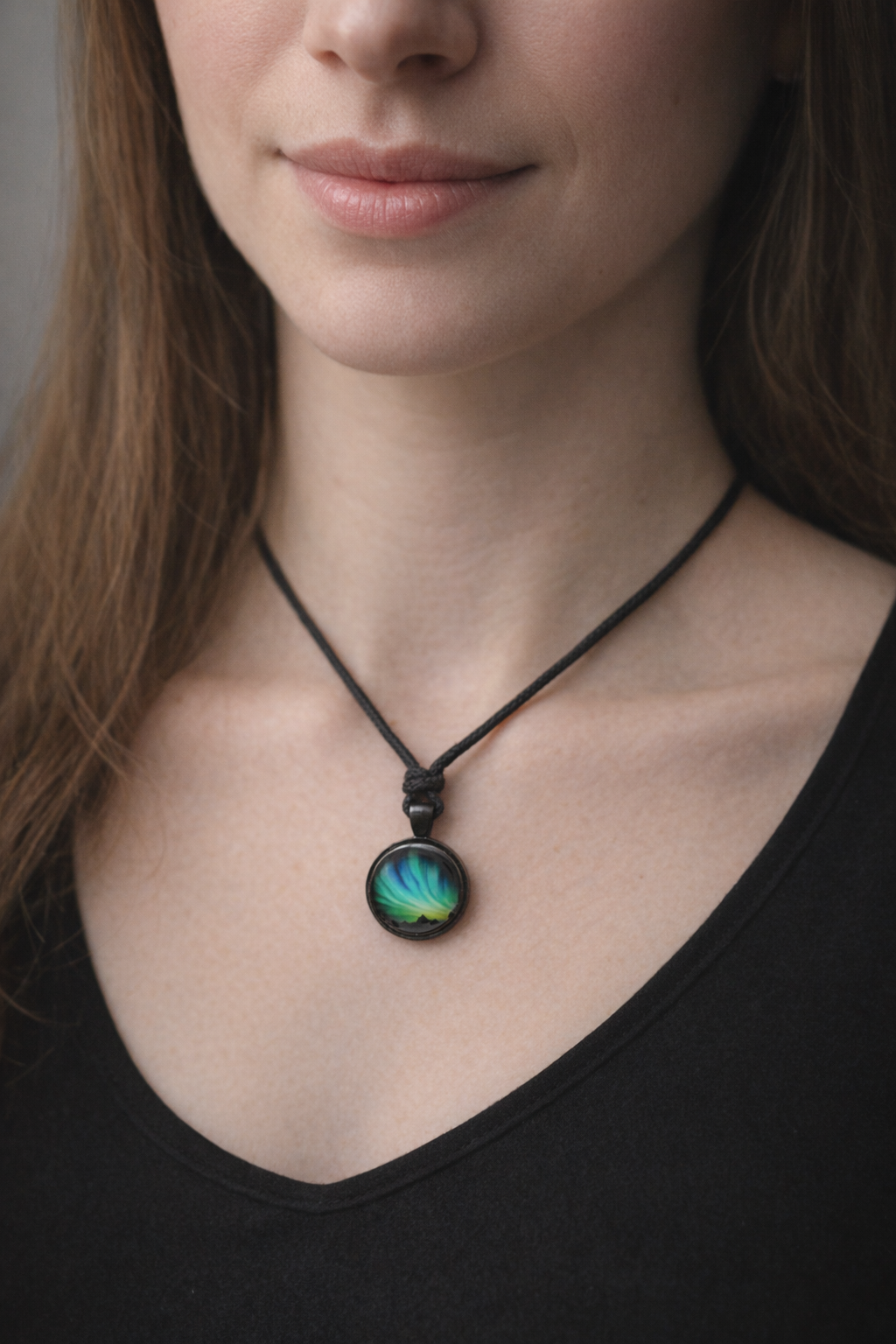 Aurora Night Necklace – product view 1 by LV Homemade
