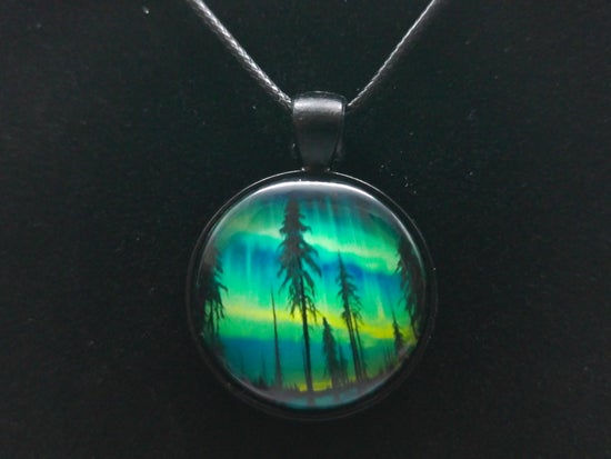 Celestial Pines Pendant – product view 3 by LV Homemade