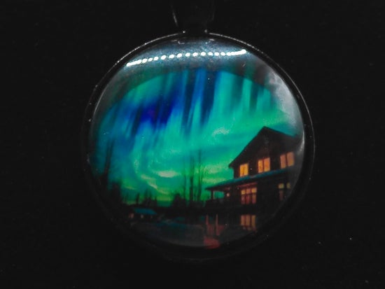 Boreal Haven Pendant – product view 2 by LV Homemade