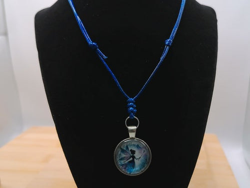 Azure Fairy Grace Cabochon – product view 2 by LV Homemade