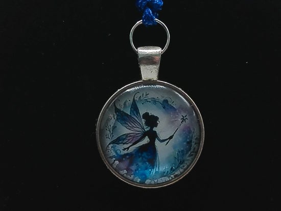 Azure Fairy Grace Cabochon – product view 3 by LV Homemade