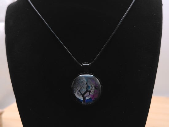 Eclipse Garden Moon Pendant