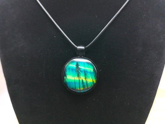 Celestial Pines Pendant – product view 2 by LV Homemade