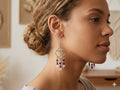 Wings of your Heart Chandelier Earrings – product view 1 by LV Homemade