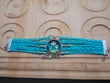 Blue Dandelion Love Bracelet – product view 3 by LV Homemade