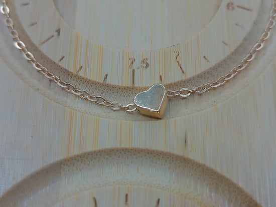 Golden Heart Anklet