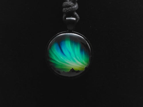 Aurora Night Necklace – product view 2 by LV Homemade