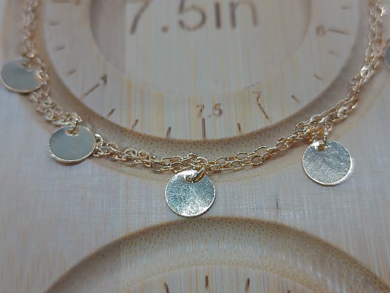 Golden Whisper Anklet